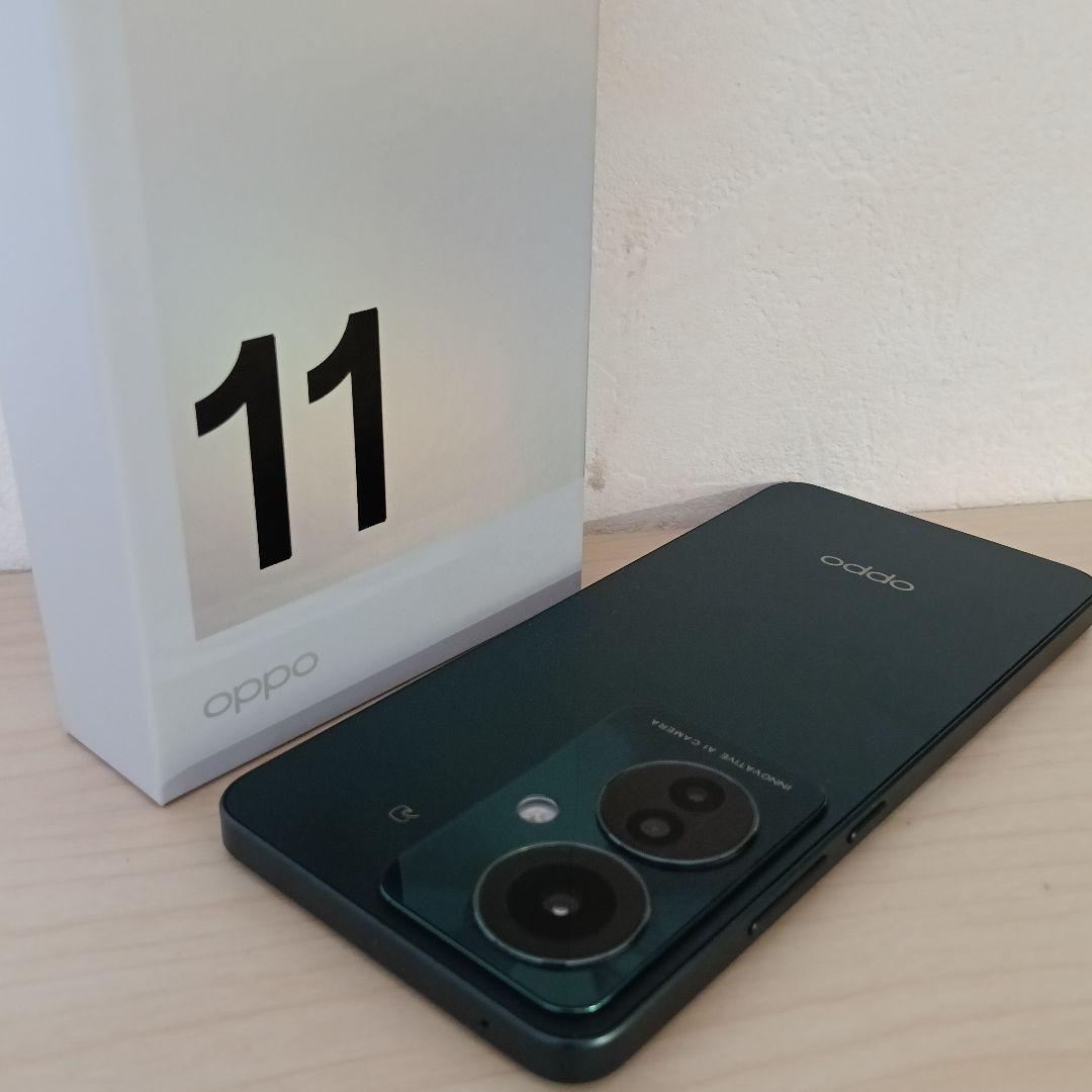 【中古品】スマホ SIMフリーOPPO Reno11A (ケース・フィルム付き)