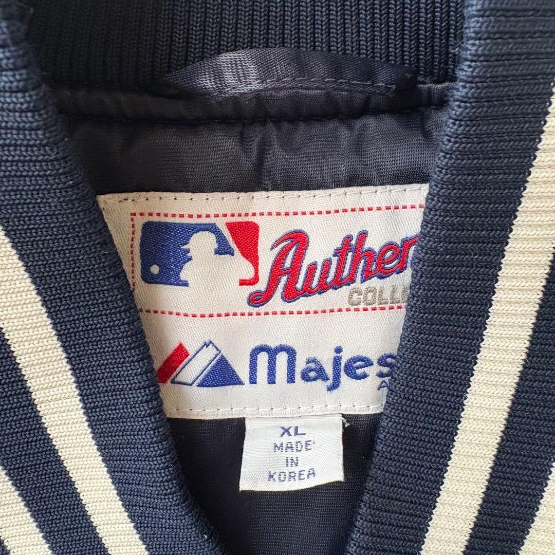 最終値下げ！90s Majestic ヤンキース ナイロンスタジャン XL