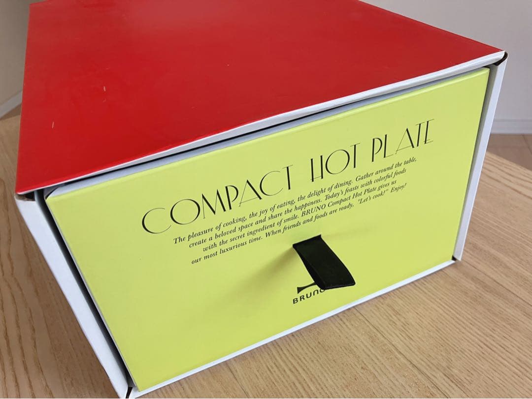 【超美品】BRUNO コンパクトホットプレート ホワイト BOE021-WH