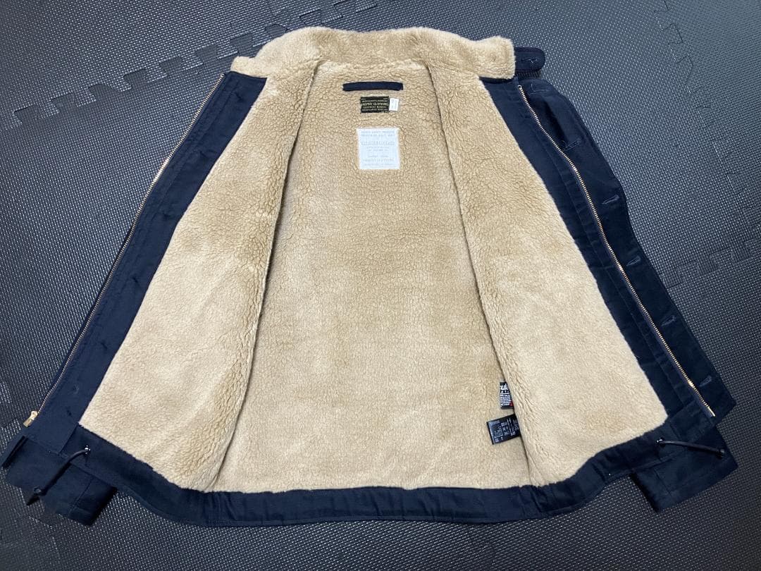 【美品/完売】TROPHY CLOTHING N-1 デッキジャケット NAVY