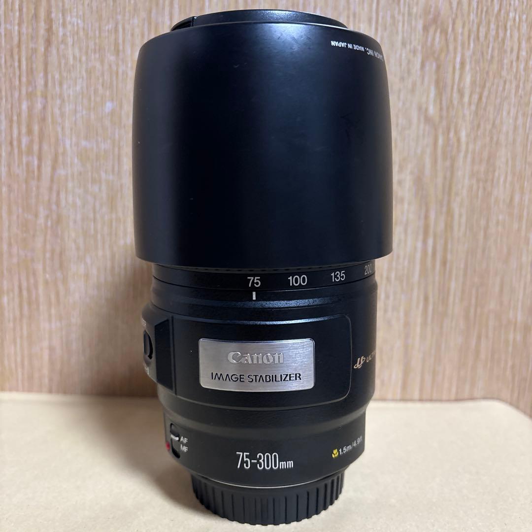 Canon EF 75-300mm f/4-5.6 IS ズームレンズ