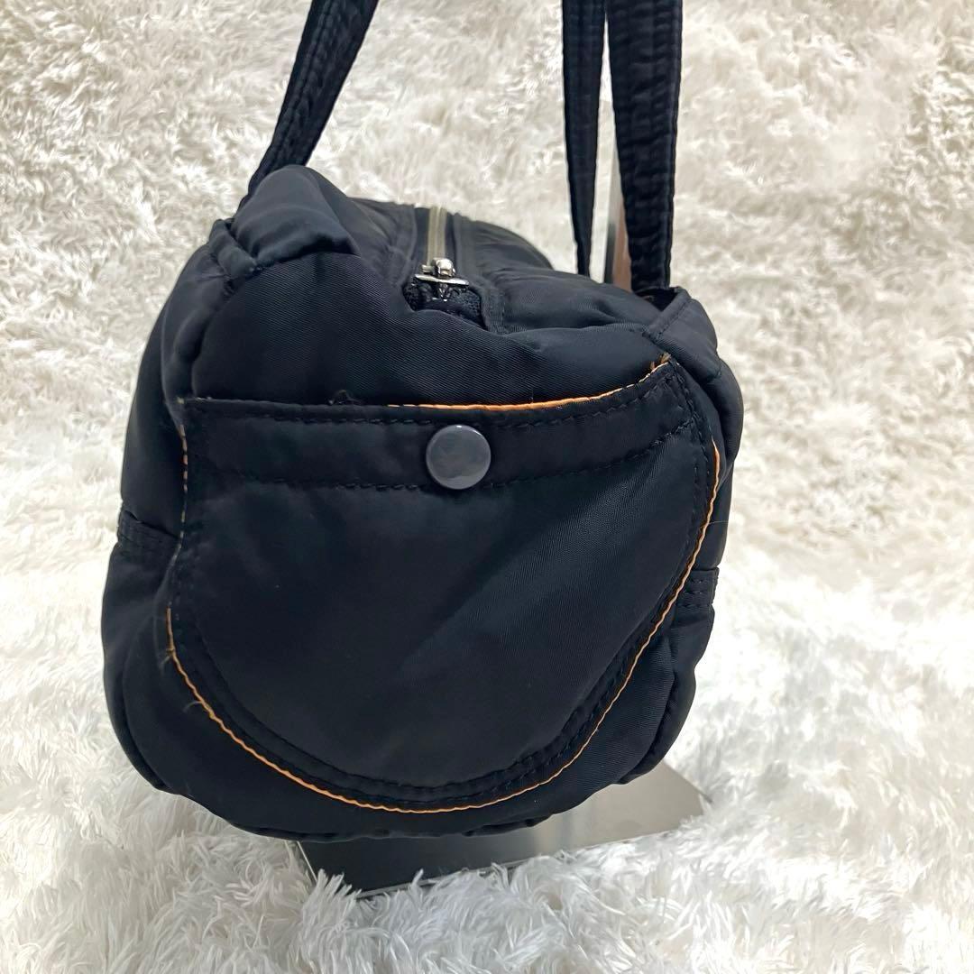 ポーター　タンカーダッフルバック ミニボストン　ブラック　黒　吉田カバン