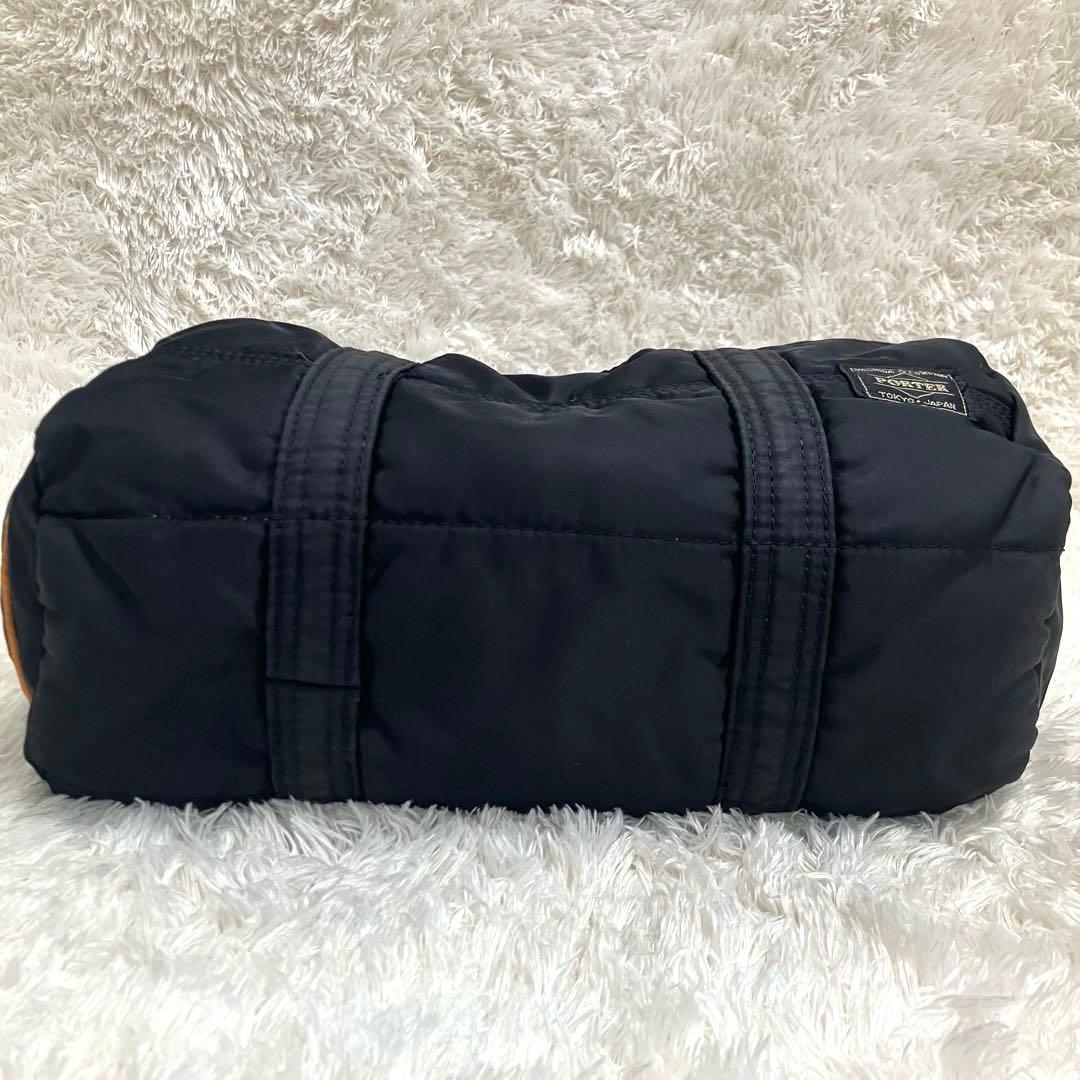 ポーター　タンカーダッフルバック ミニボストン　ブラック　黒　吉田カバン