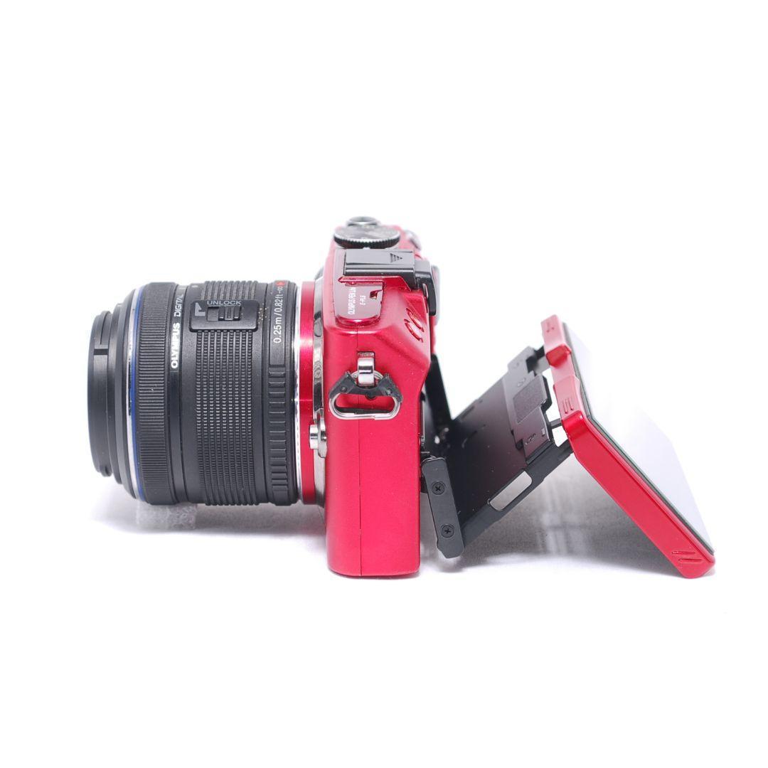 ❤即購入1000円OFF❤ オリンパス PEN E-PL6 REDレンズキット