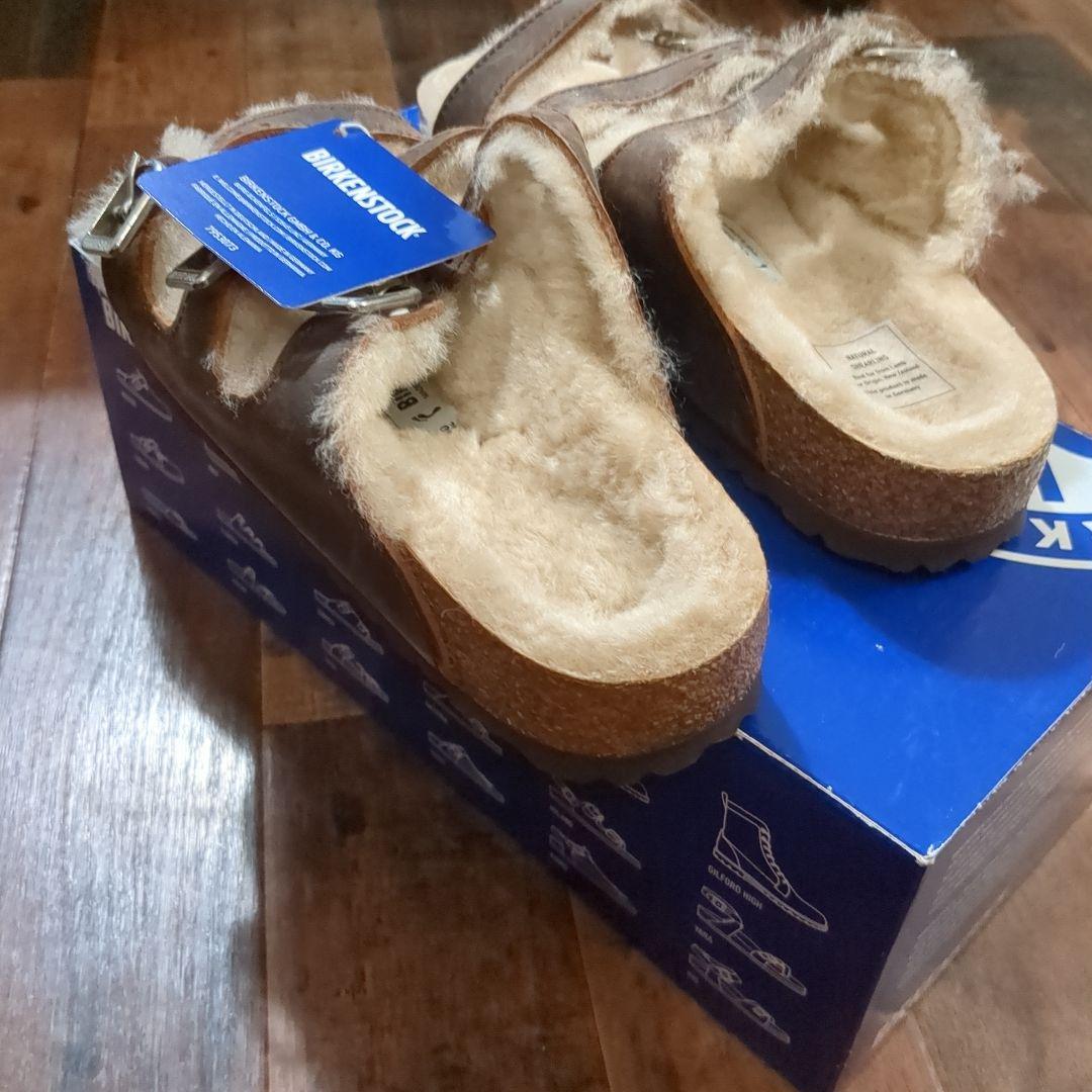 新品未使用BIRKENSTOCK ブラウン サンダル