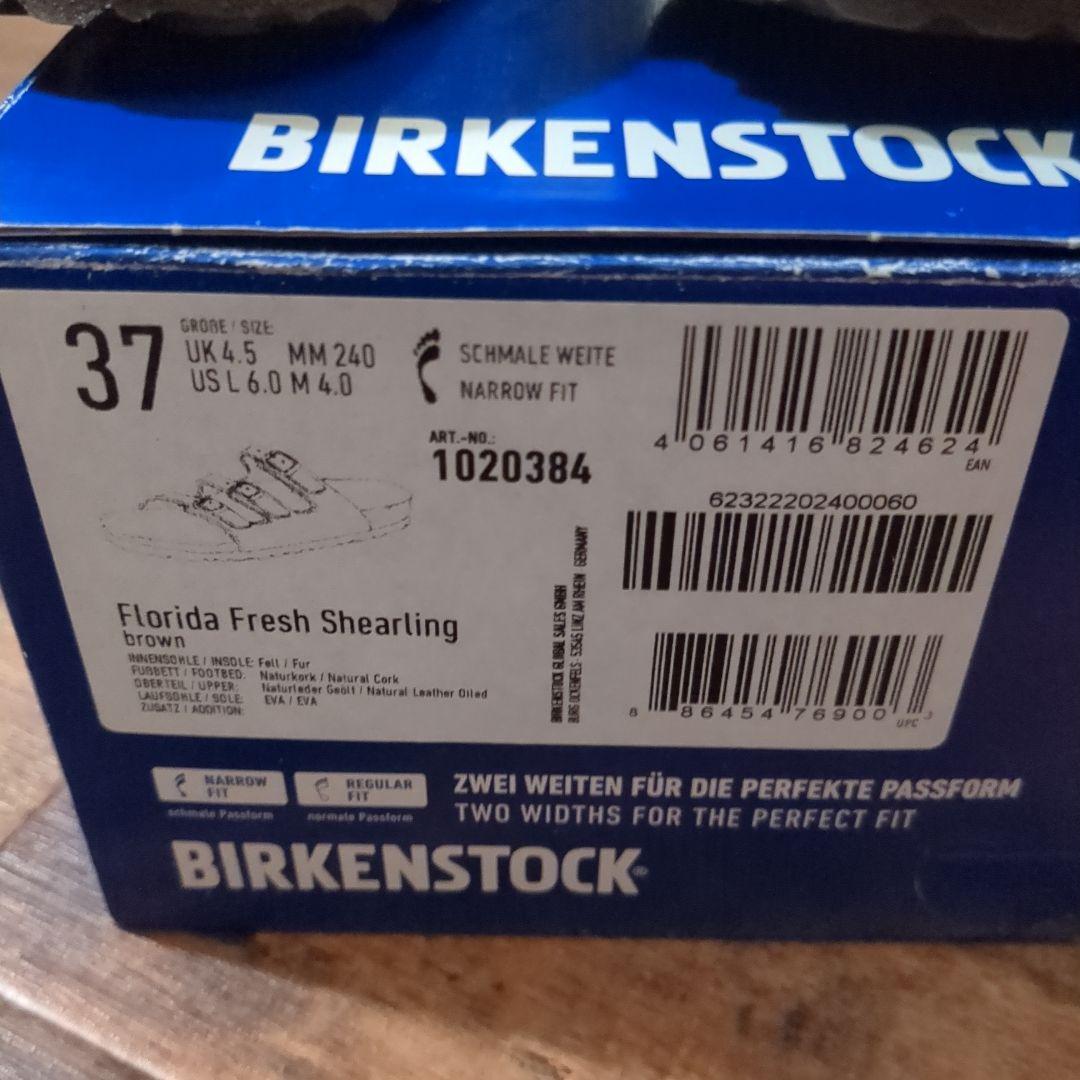 新品未使用BIRKENSTOCK ブラウン サンダル