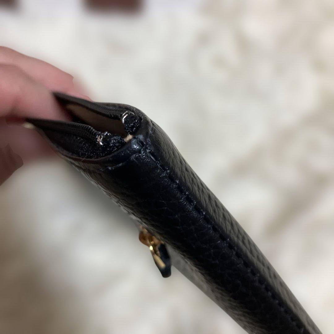 ATAO limoケリー 黒 レザー 長財布