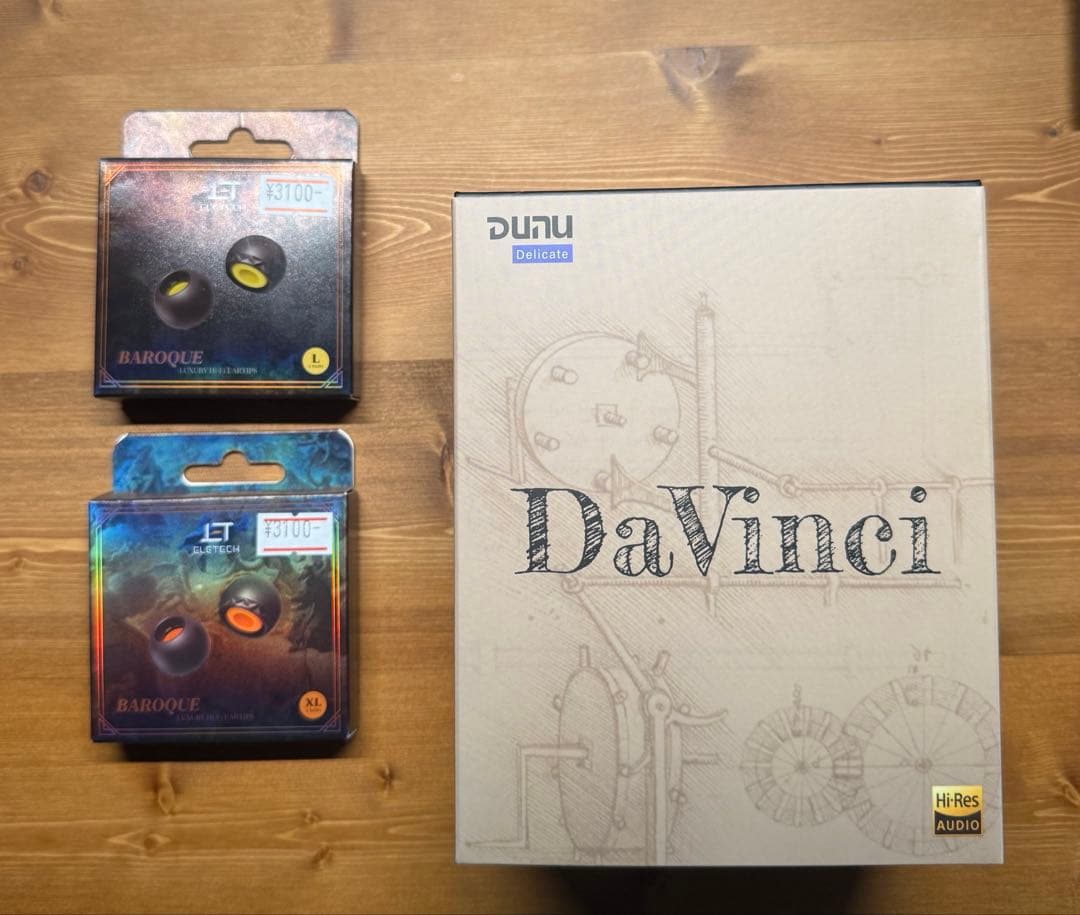 DUNU DaVinci イーイヤホン長期保証加入