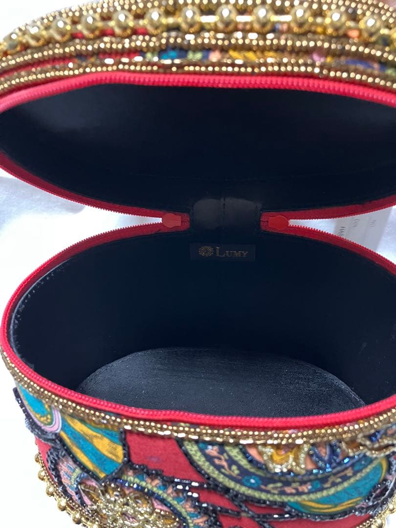 ルミー　はしもと　ビーズバッグ