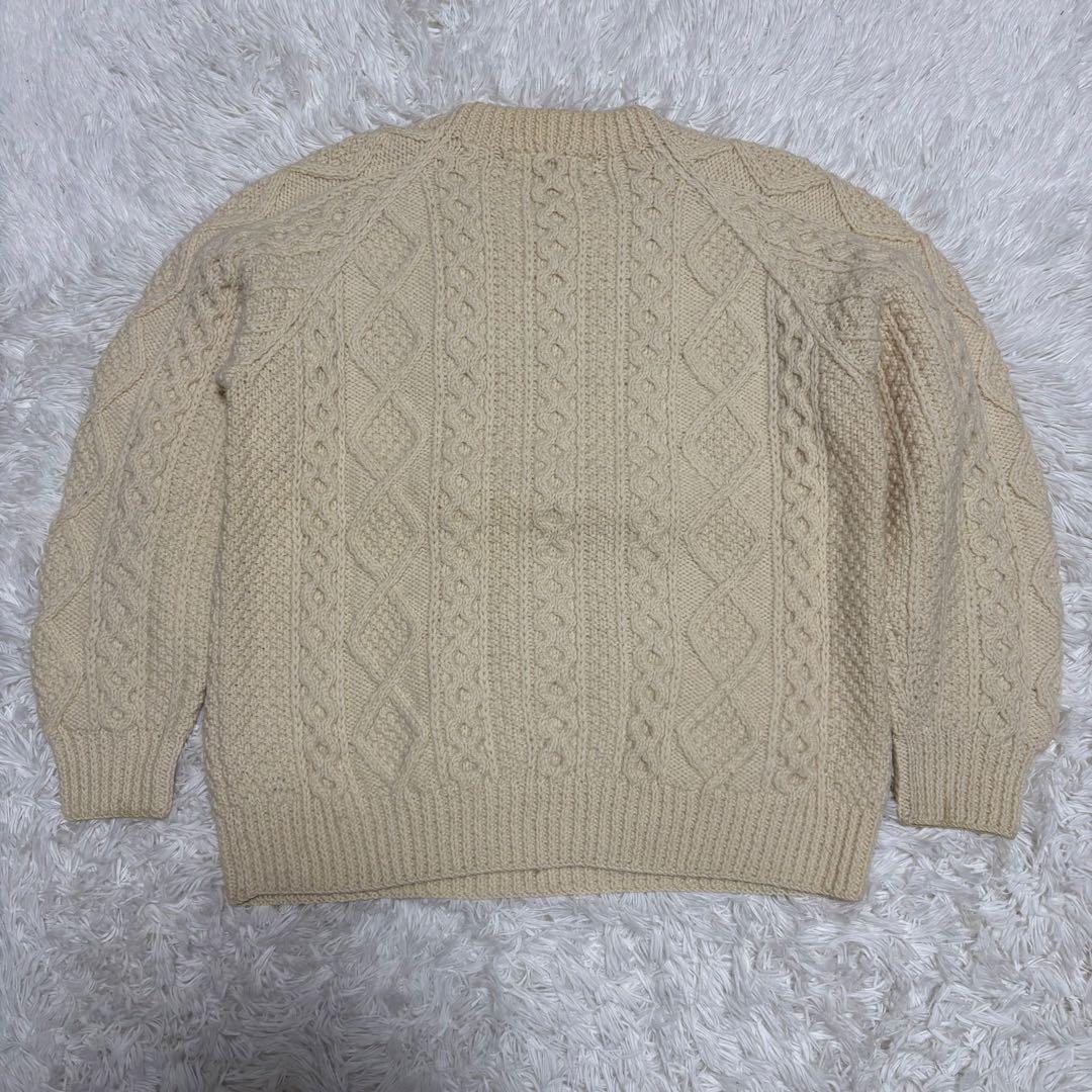 ATHENA DESIGNS アテナデザイン アラン クルーネックセーター