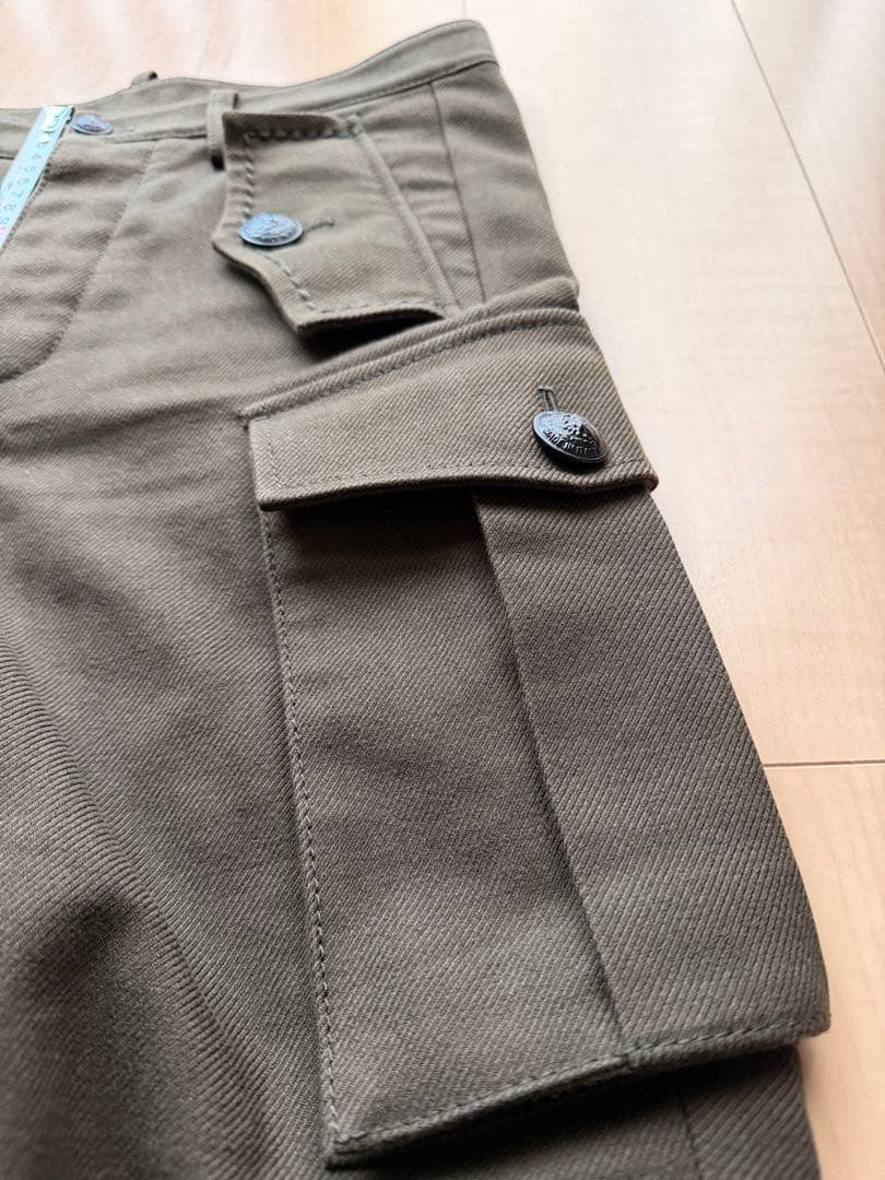 DSQUARED2 ✨ 44 ダークオリーブ　カーゴパンツ