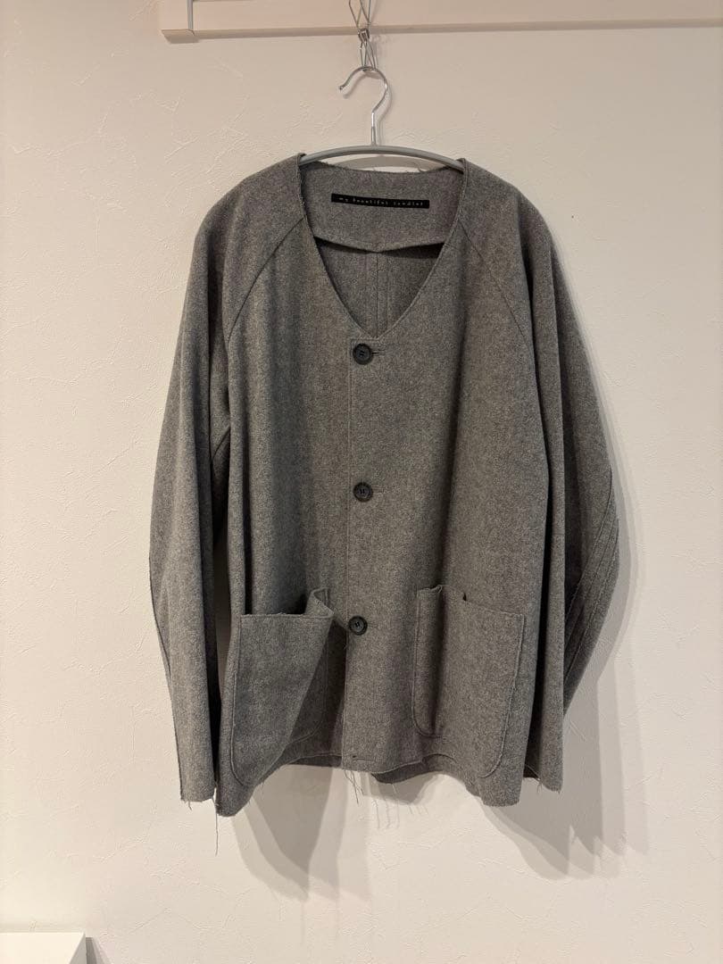 ジャケット・アウター JP pile nocollar blouson