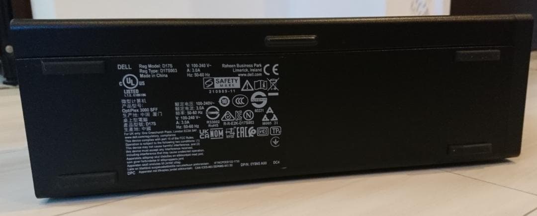 2022年式 DELL OptiPlex 3000 SFF Core i5