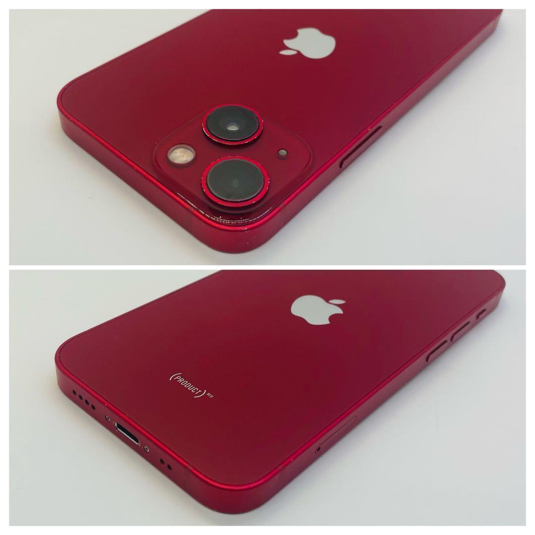 ⭐️新品バッテリー⭐️ iPhone13mini レッド 128GB シムフリー