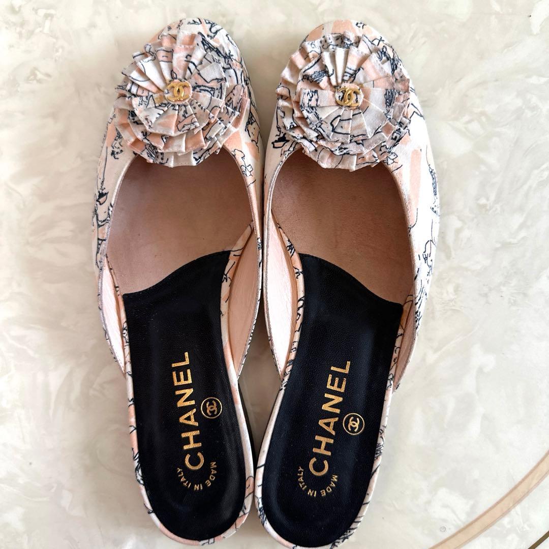 CHANEL 靴　ミュール　サンダル　23.5センチ　サイズ36 1/2