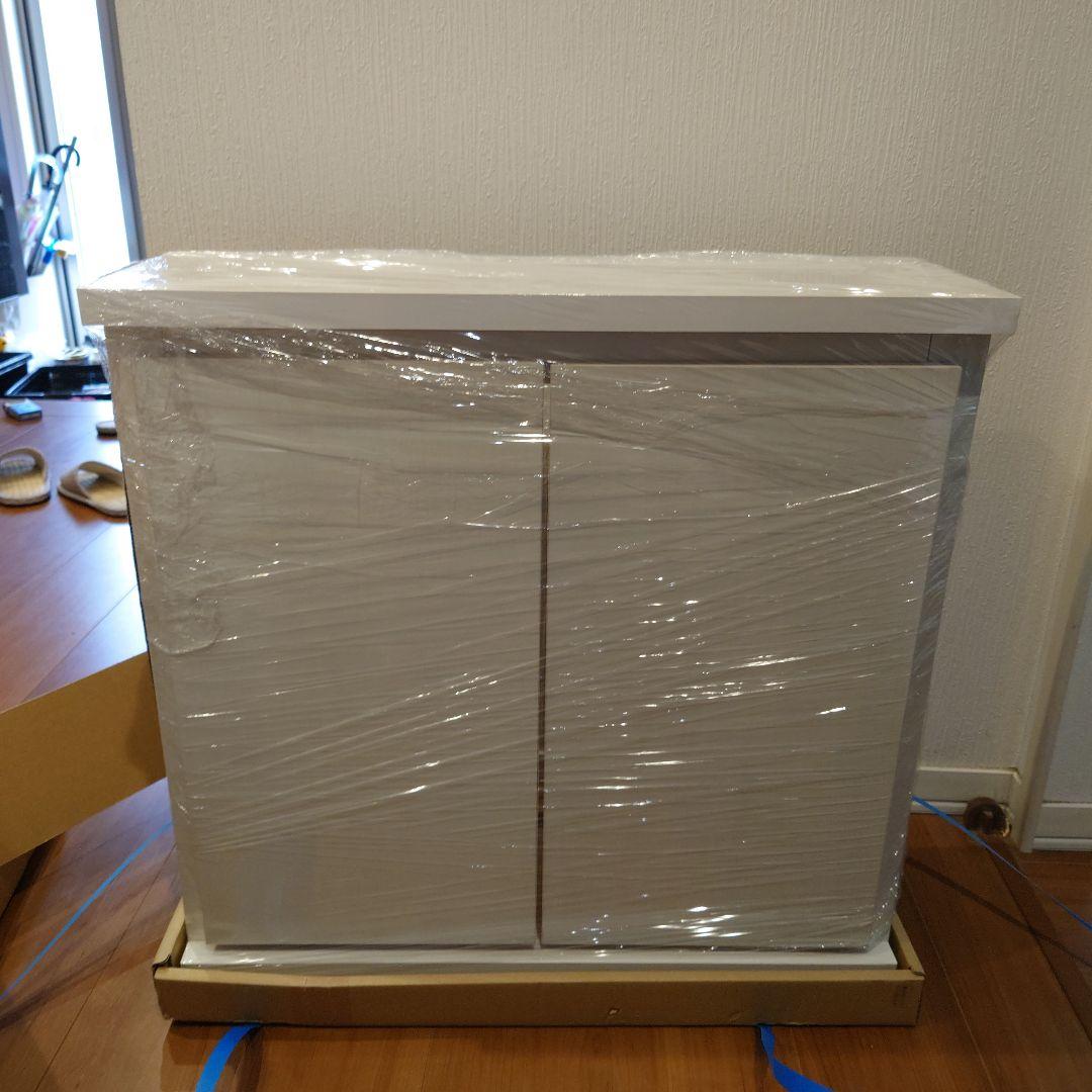 特注　水槽台　キャビネット　15cmキューブ4連用