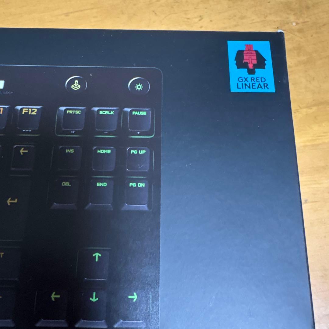 ロジクールG PRO ゲーミングキーボード 有線 リニア 赤軸 日本語配列