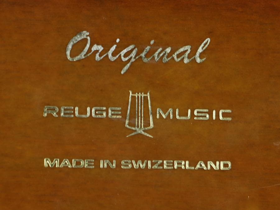 Y2534 リュージュ オルゴール ビバルディ「四季」3曲 72弁 金象嵌　ma