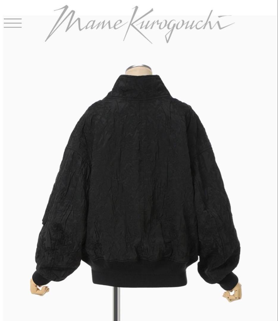 mame kurogouchi FLORAL JACQUARD ブルゾン