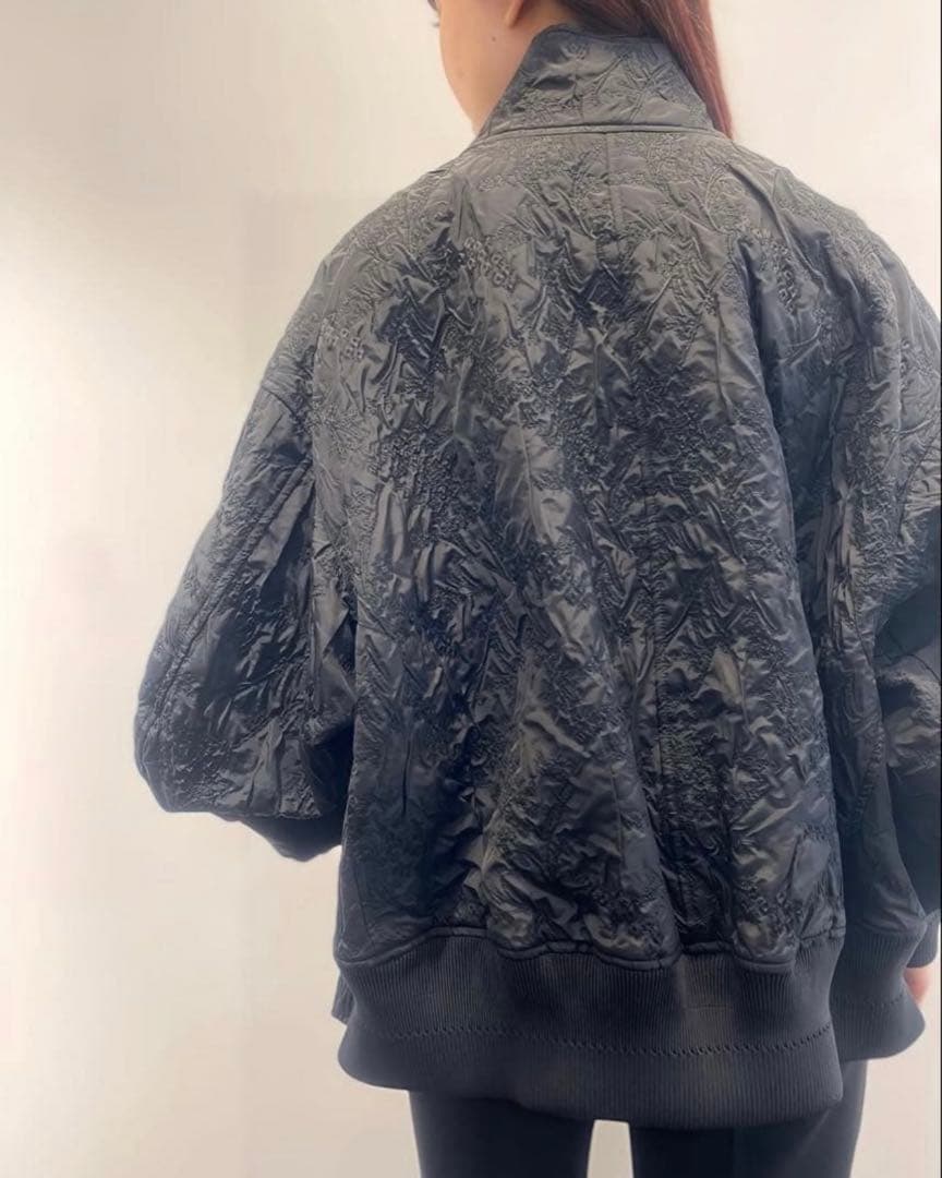 mame kurogouchi FLORAL JACQUARD ブルゾン