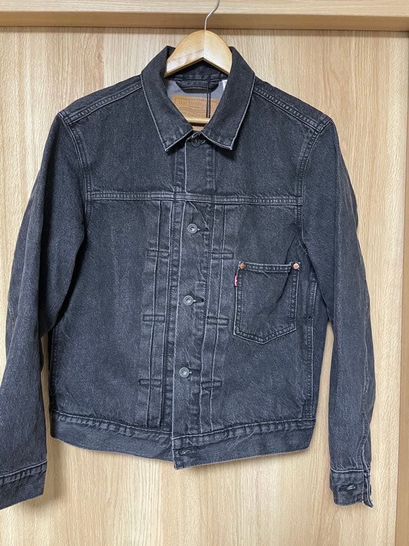 Levi's 大戦モデル 1st ファースト デニムジャケット ブラックユーズド