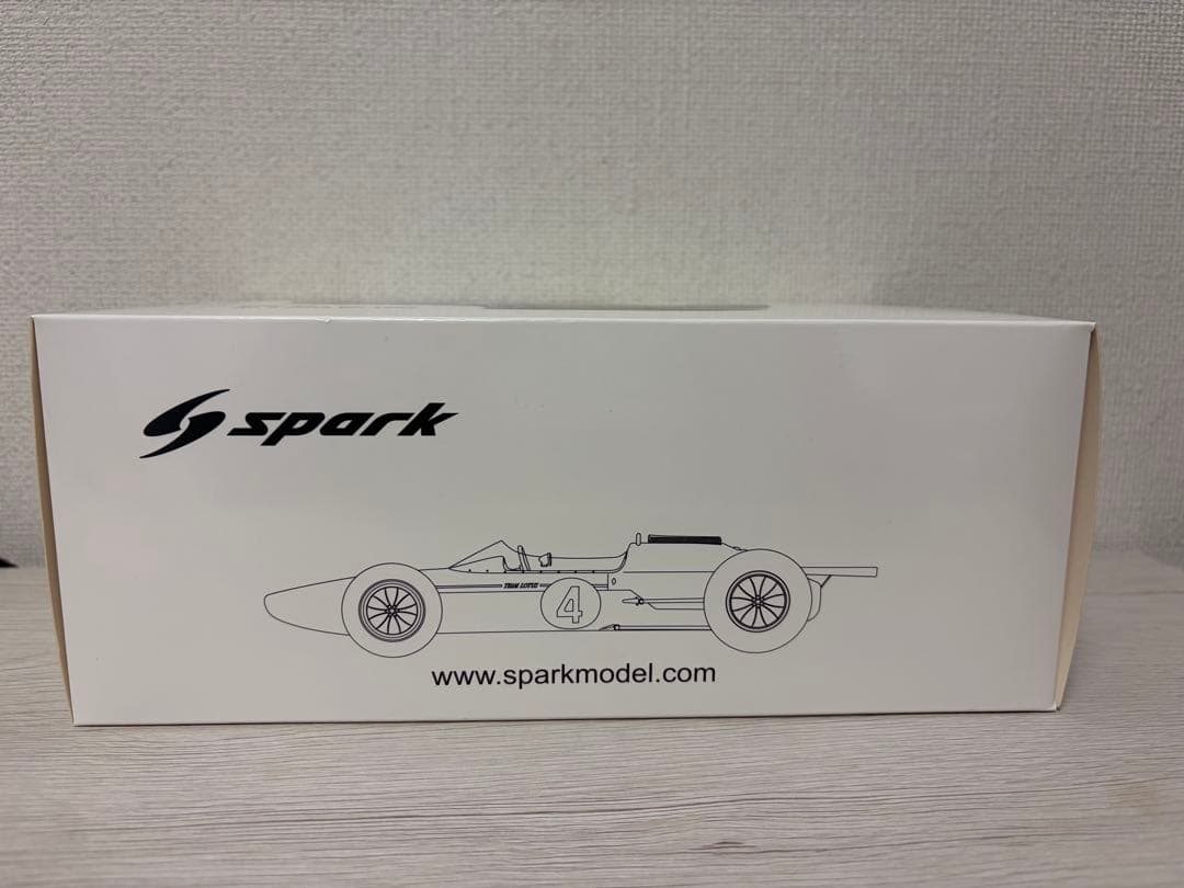 ミニカー Lotus 25 No.4 Dutch GP 1962 Spark