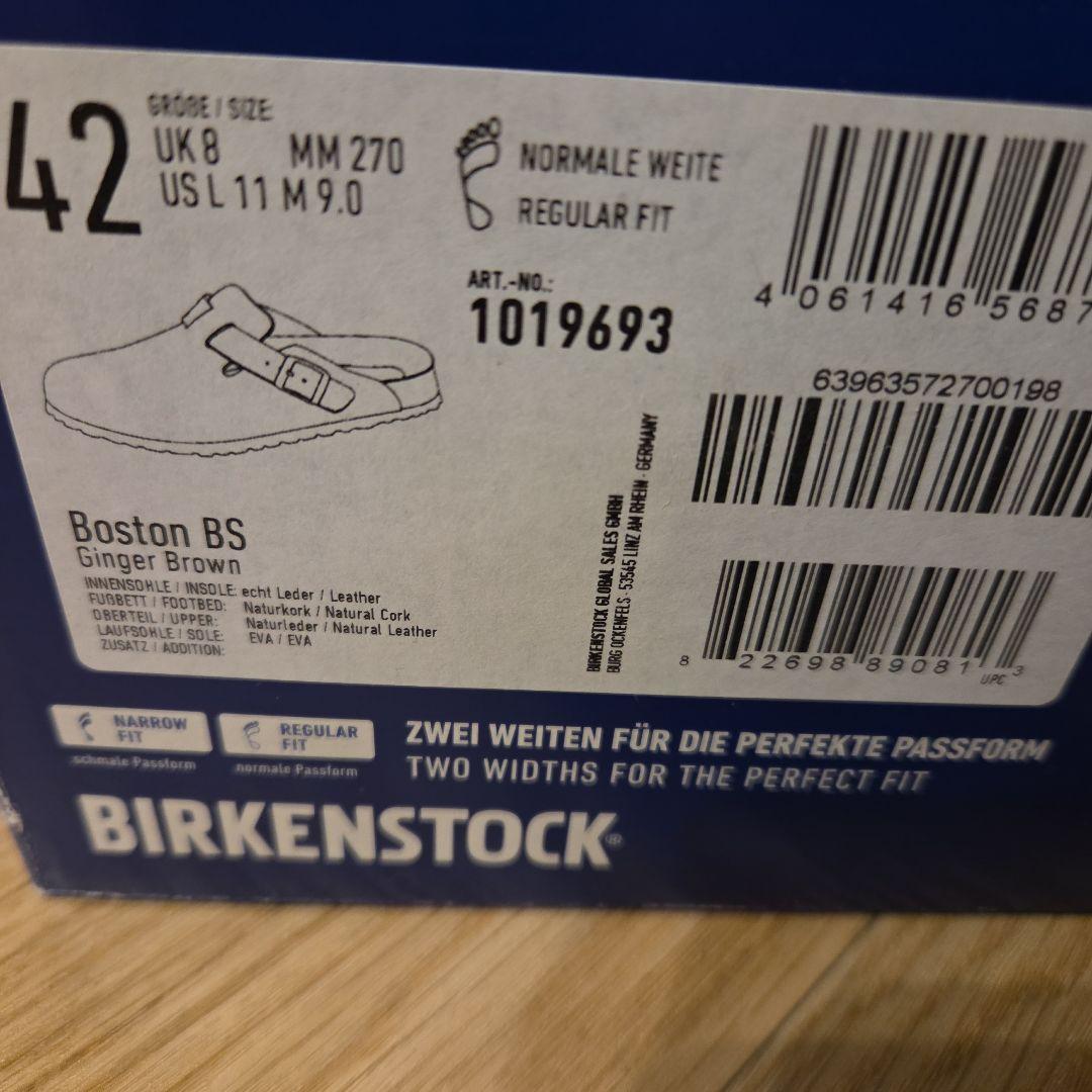 BIRKENSTOCK ブラウン サンダル 42