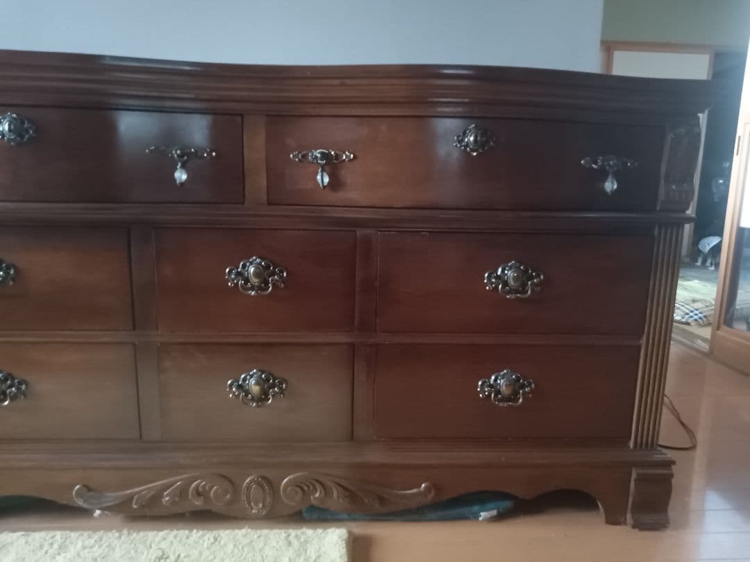 イギリス アンティーク キャビネット