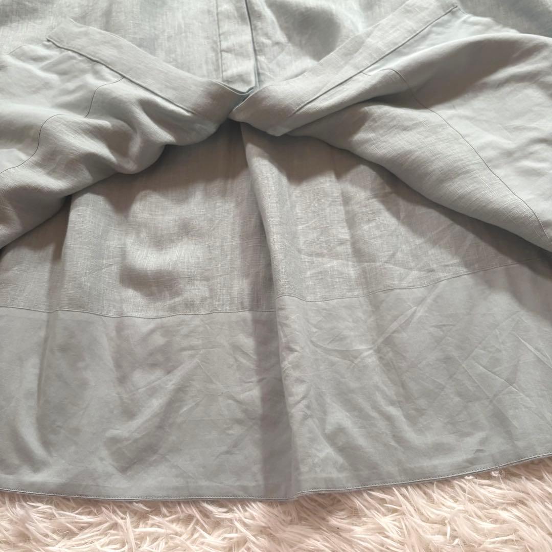 ハウスオブロータス　2025 サークルエンブロイダリー リネン ワンピース