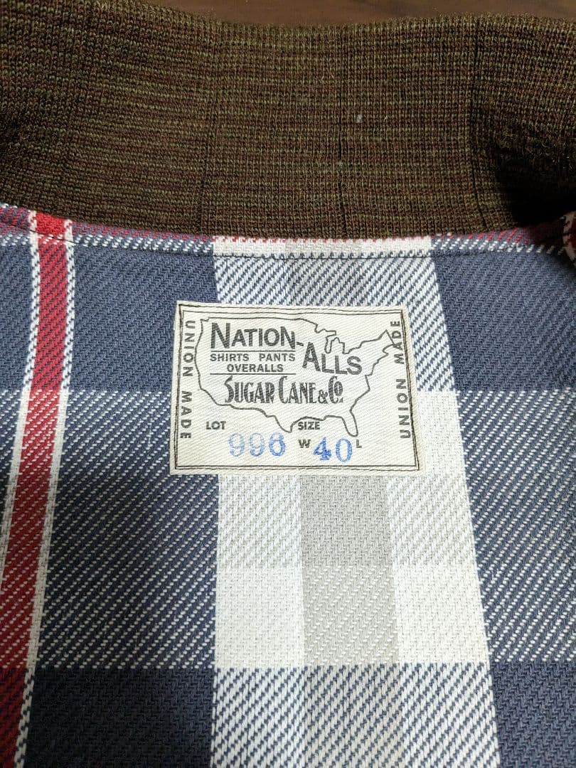 シュガーケーン　SUGAR CANE　コーデュロイモールスキンジャケット