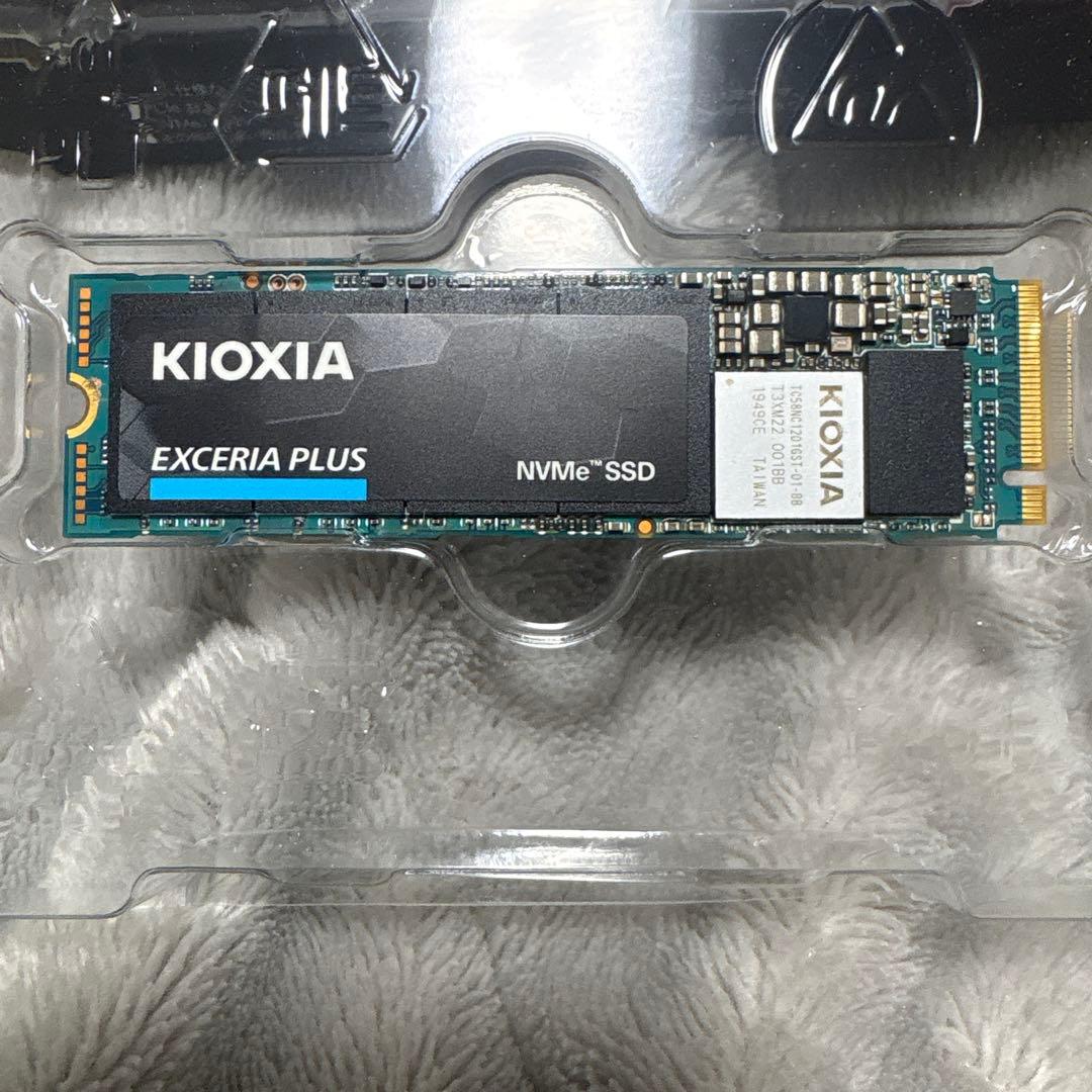 内蔵型SSD KIOXIA EXCERIA PLUS 500GB NVMe SSD