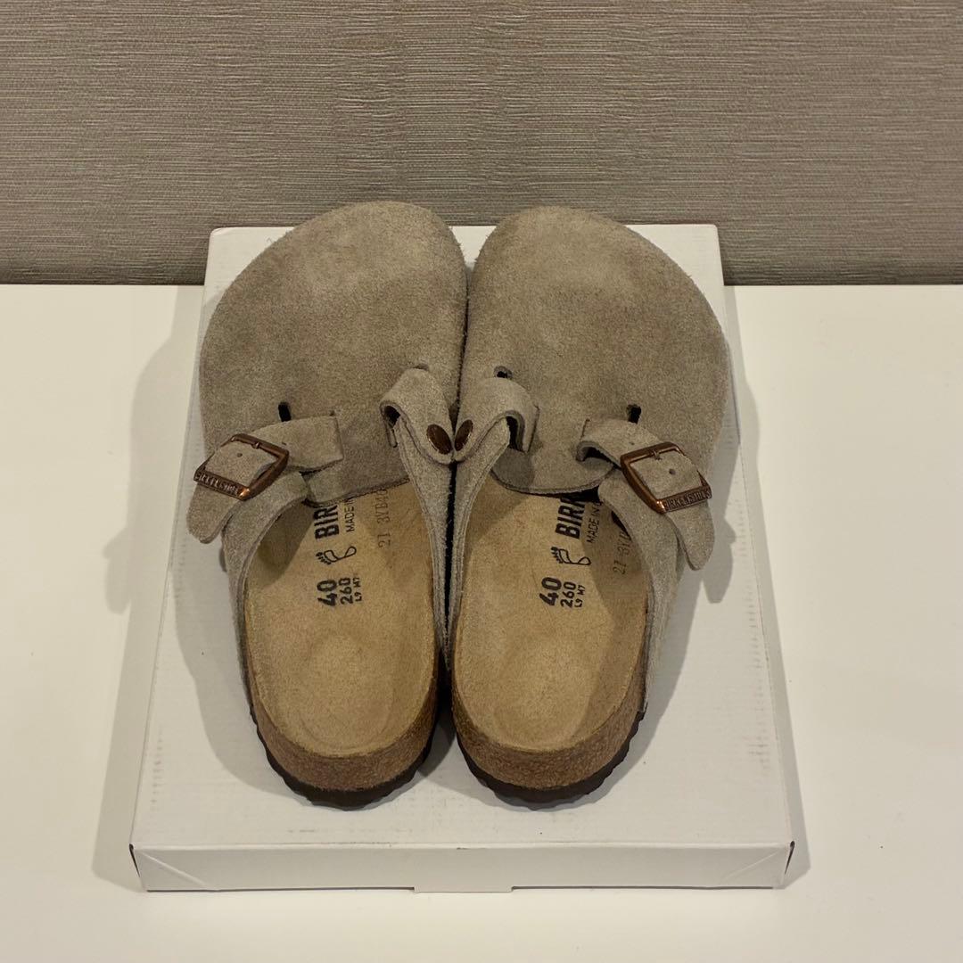 BIRKENSTOCK BOSTON Taupe レギュラー