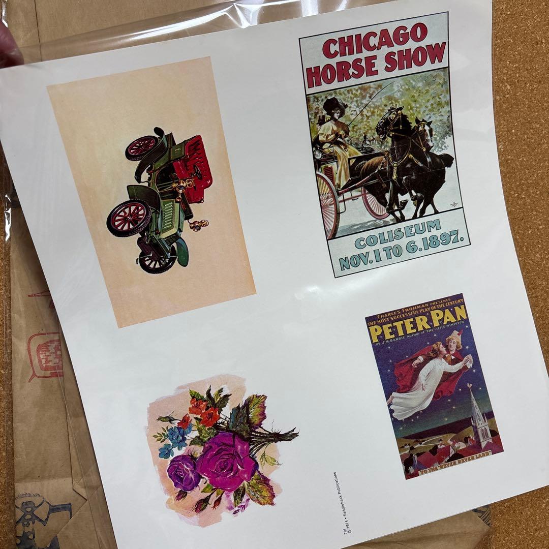 vintageマルシェ袋【ばにらしぇーく様】ご希望品