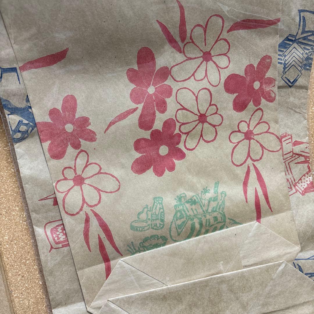 vintageマルシェ袋【ばにらしぇーく様】ご希望品