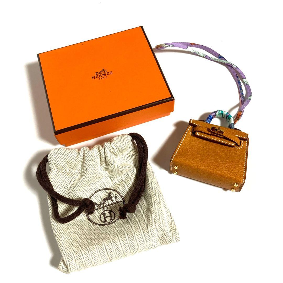 エルメス HERMES マイクロケリー ピッグスキン チャーム