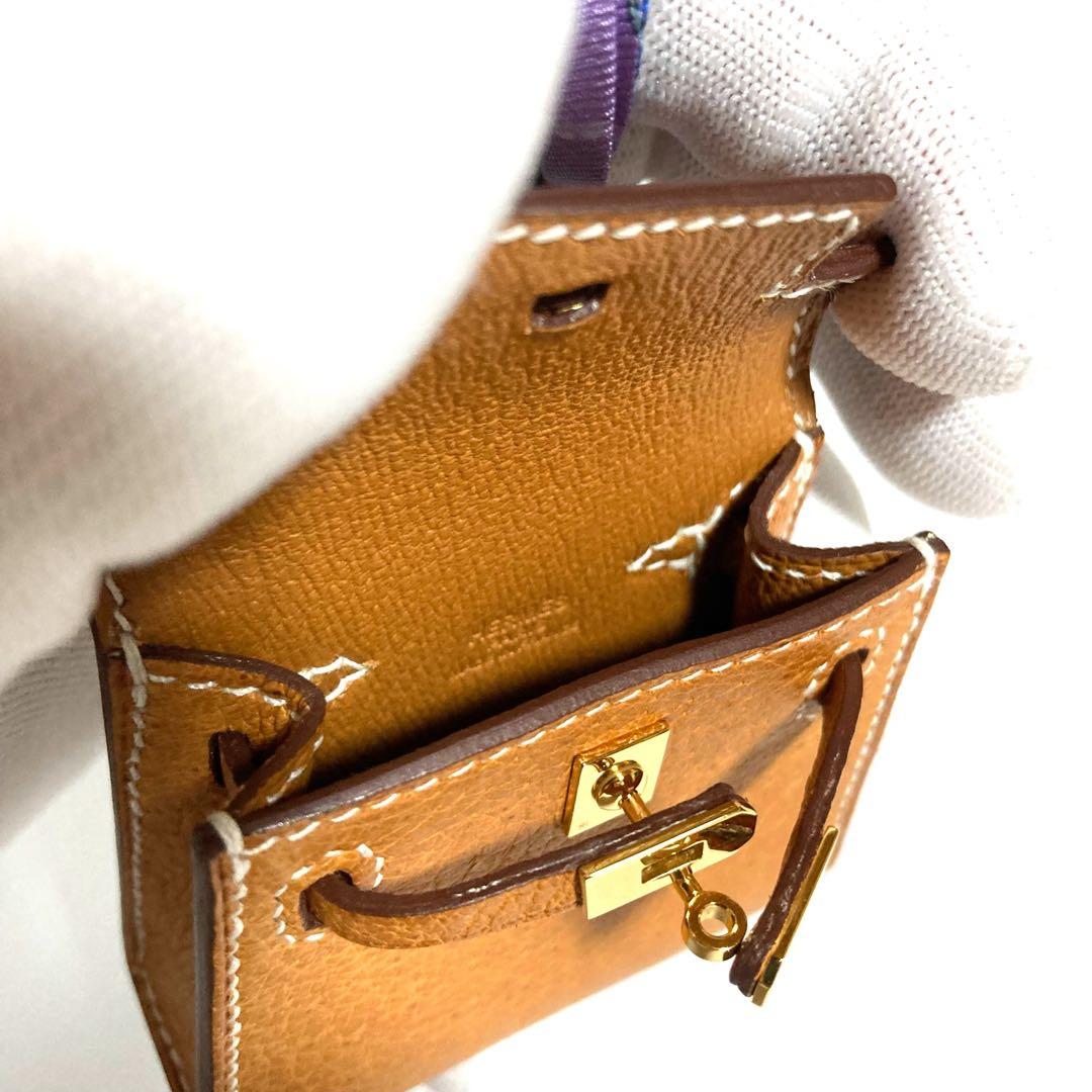 エルメス HERMES マイクロケリー ピッグスキン チャーム