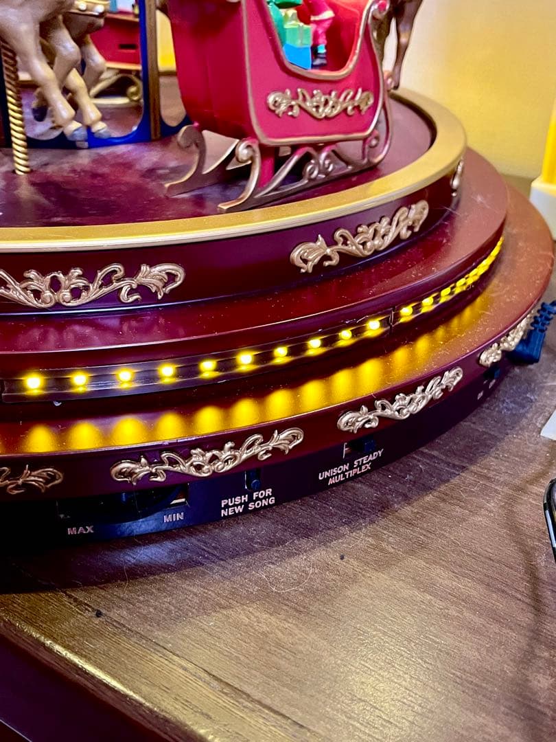 ミスタークリスマス デラックスカルーセル メリーゴーランド　ミュージック