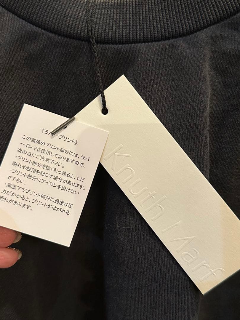 新品 KnuthMarf Kerror design sweat クヌースマーフ