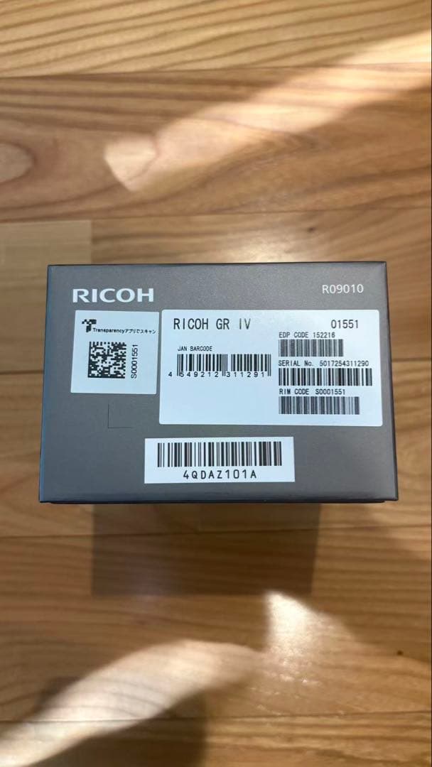 RICOH GR Ⅳ リコー GR4 新品未使用