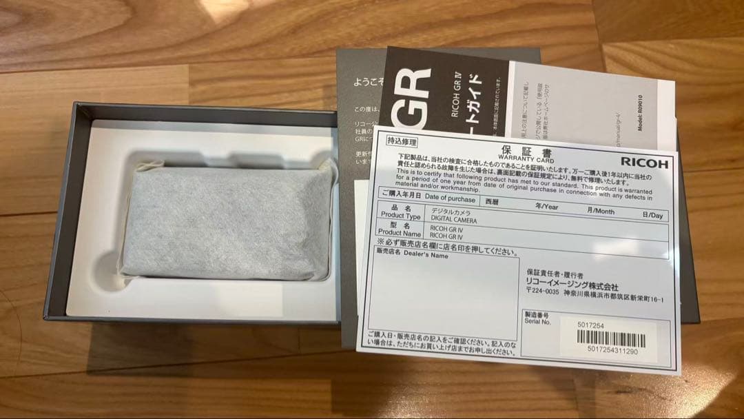 RICOH GR Ⅳ リコー GR4 新品未使用