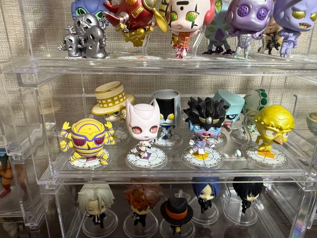 ジョジョの奇妙な冒険 ミニフィギュアセット　ガチャ