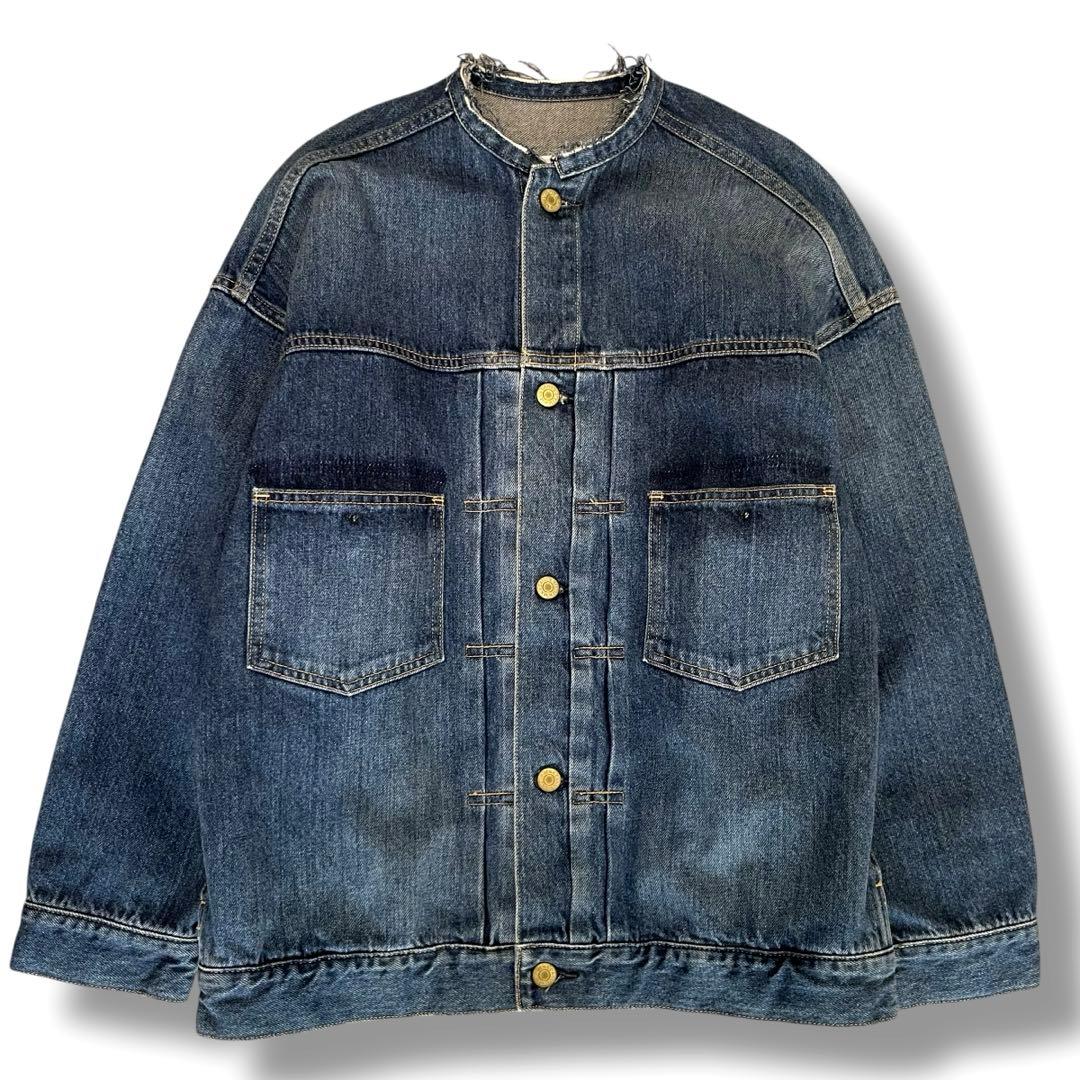 美品✨IENA イエナ リメイクタック デニムブルゾン ジャケット 36