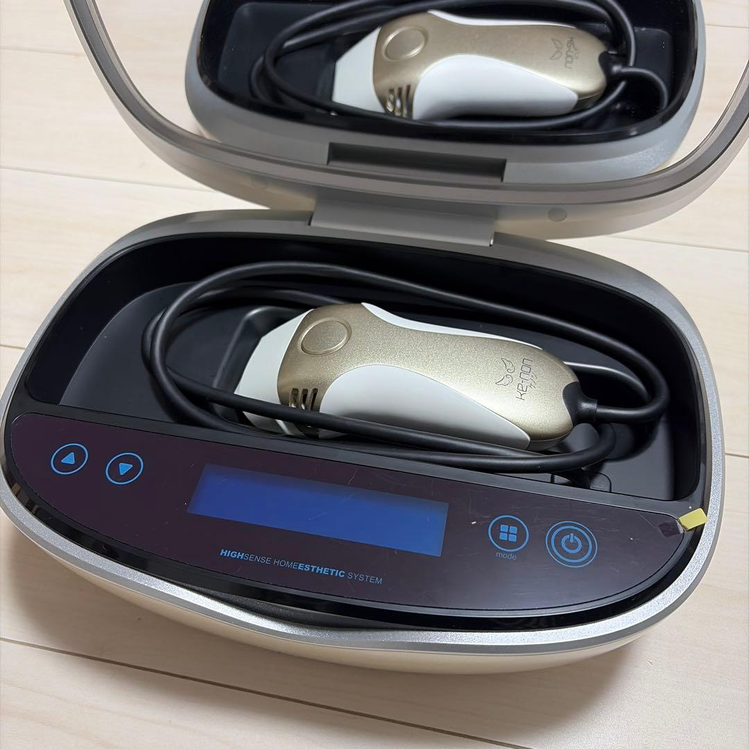 【美品】脱毛器 ケノン Ke-non Ver 8.6 シャンパンゴールド