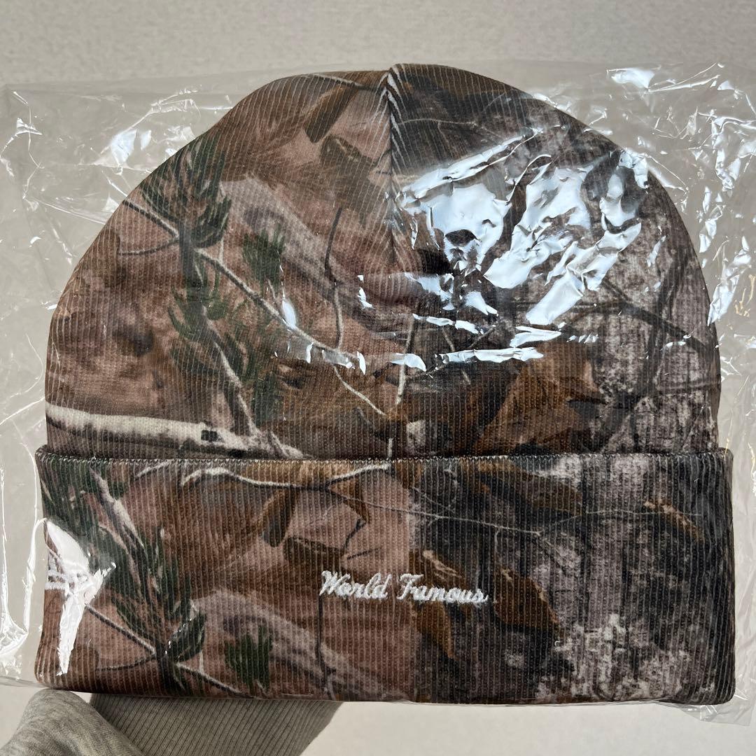 Supreme 迷彩 ニット帽 New Era