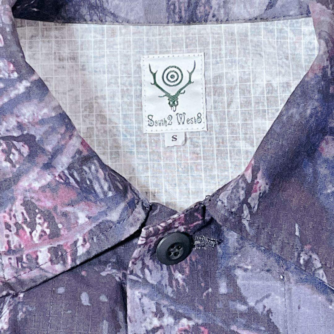 South2West8 リアルツリー カモフラ ジャケット パープル S