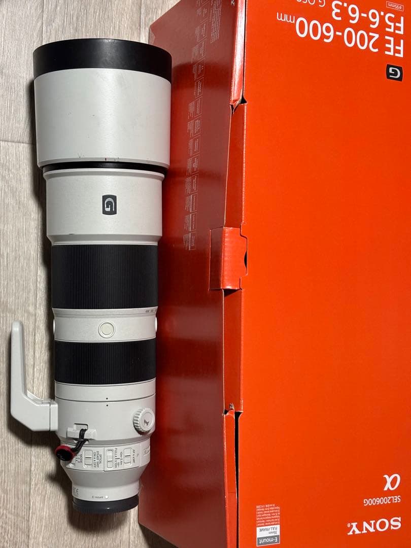 ソニー　SONY FE 200-600mm F5.6-6.3 G OSS