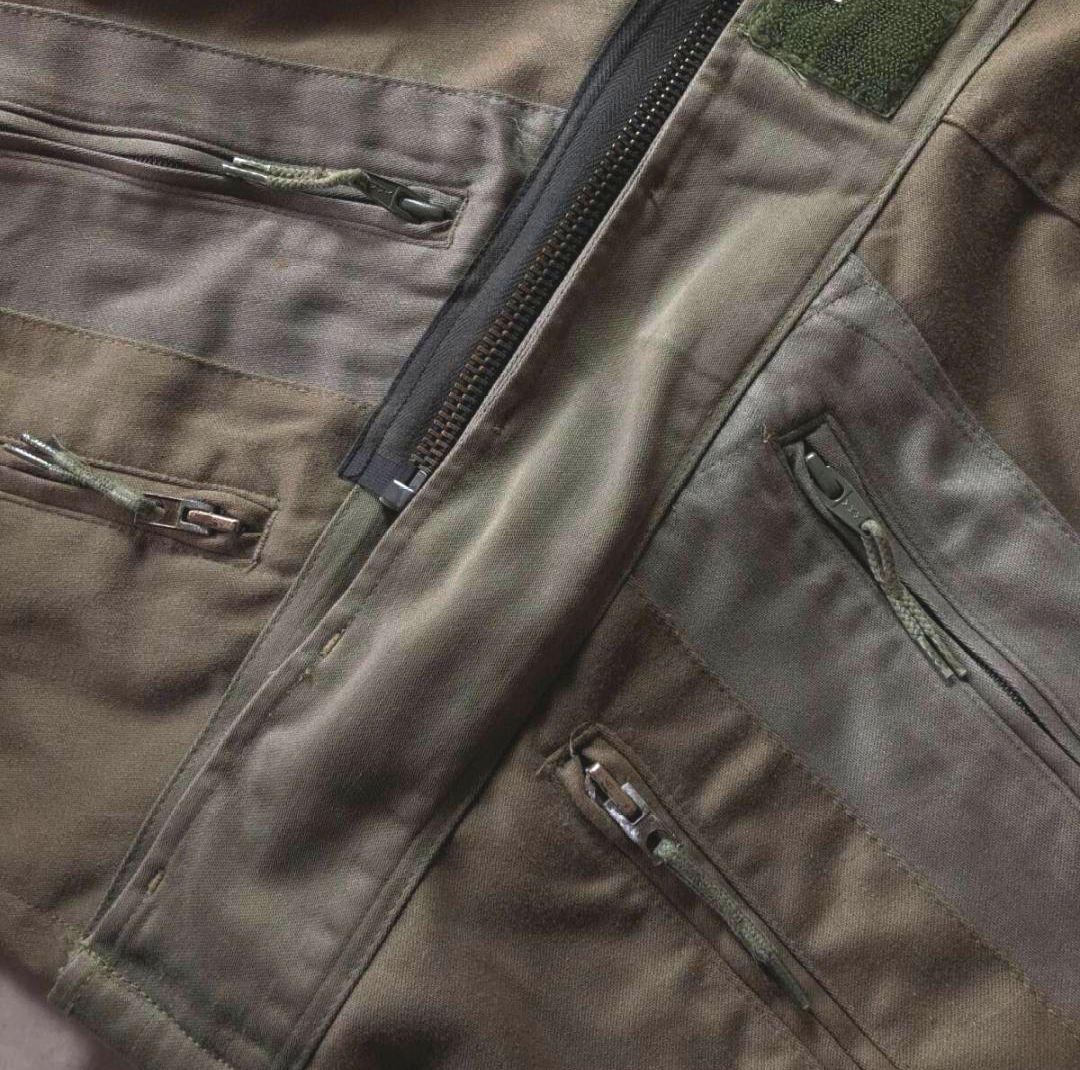 【ouki】ink : フレンチアーミー 再構築 ライダースジャケット M