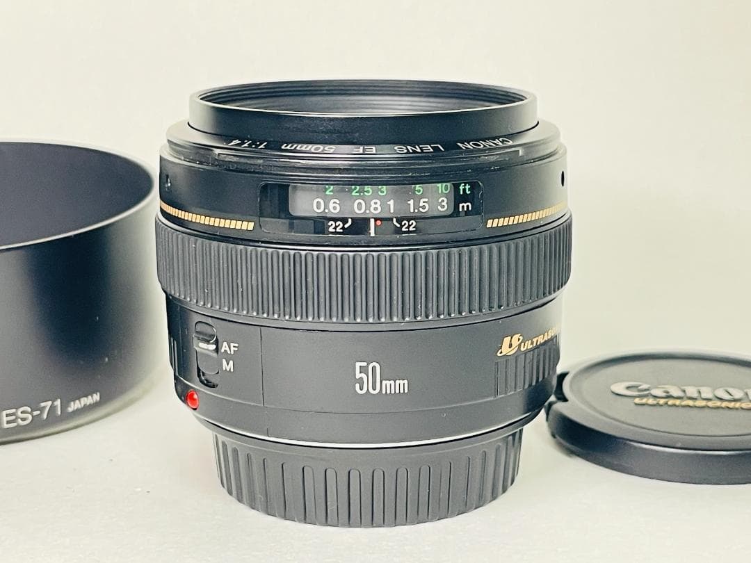 Canon EF 50mm F1.4 USM ✨単焦点レンズ キヤノン 一眼レフ