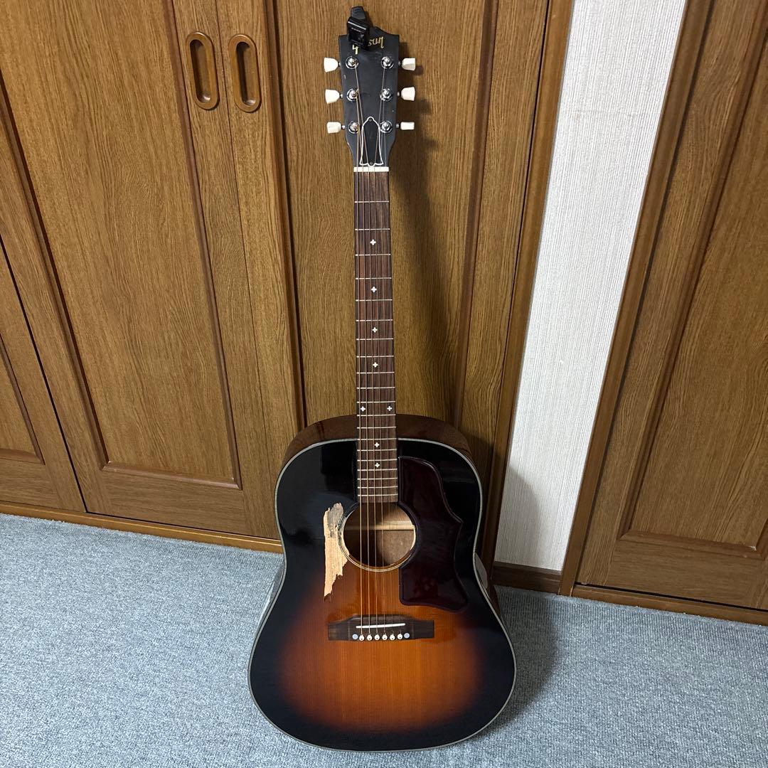 Gibson 風アコースティックギター サンバースト弦高調整済