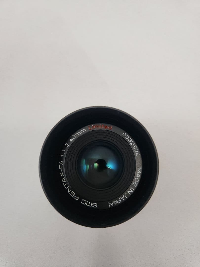 smc FA LIMITED 43mm f1.9　made in JAPAN